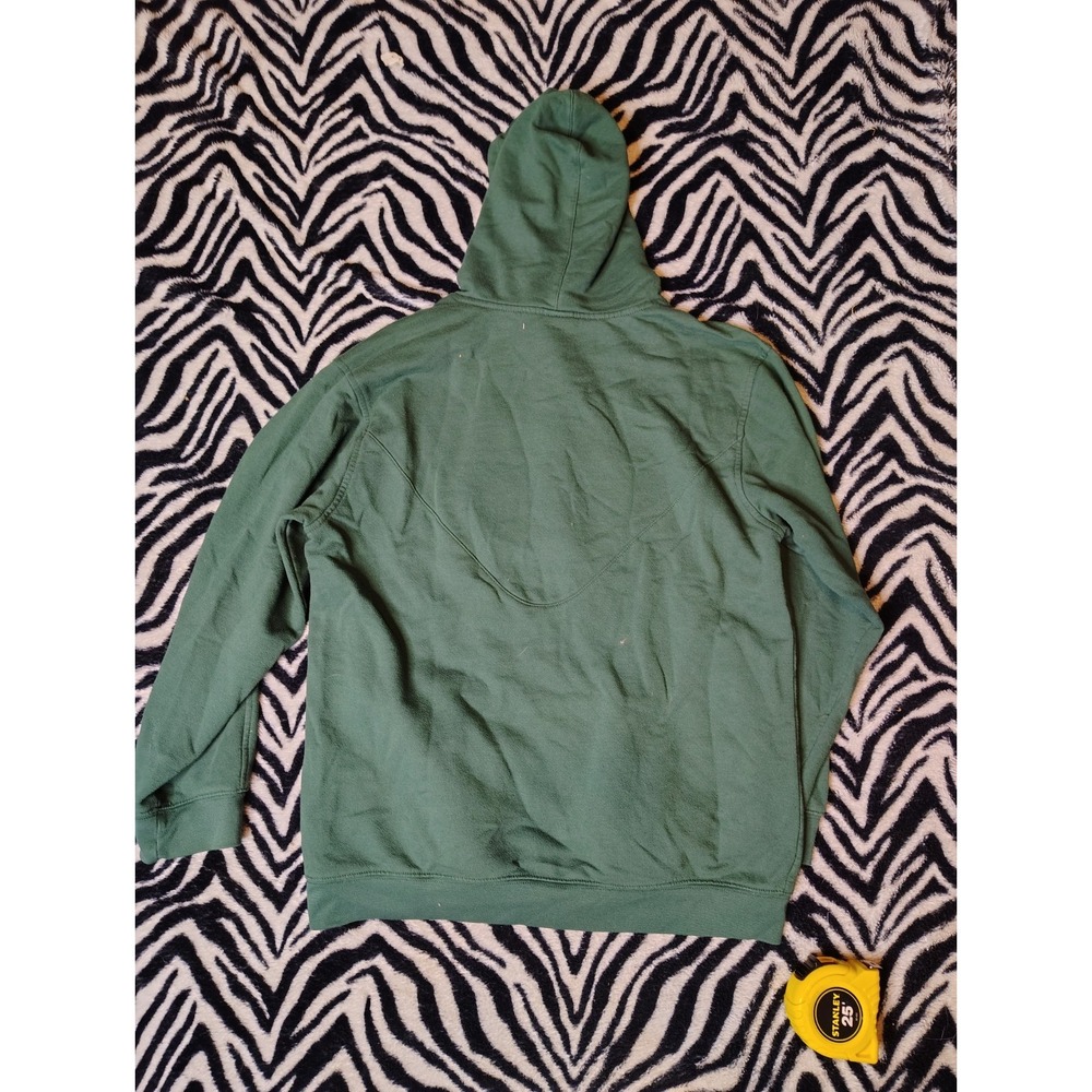 Vintage Y2K Nike Center Swoosh Oregon Ducks Hoodie Sweatshirt Mens‎ Medium Green - Picture 6 of 8
